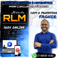 Imagem do produto MÓDULO DE RACIOCÍNIO LÓGICO E MATEMÁTICO PARA CONCURSOS PÚBLICOS