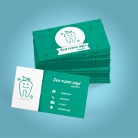 Imagem do produto Cartão de Visita Dentista - MODELO 2 - Criativo AZ