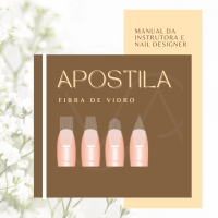 Imagem do produto Manual da Nail designer e Instrutora -Apostila fibra de Vidro
