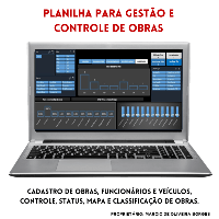Imagem do produto Planilha para gestão e controle de obras