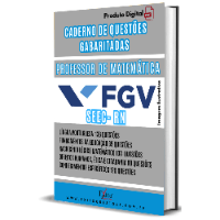 Imagem do produto CADERNO DE QUESTÕES GABARITADAS : PROFESSOR DE MATEMÁTICA SEEC RN, FGV