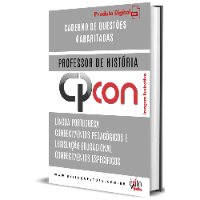 Imagem do curso CADERNO DE QUESTÕES GABARITADAS: PROFESSOR DE HISTÓRIA CPCON