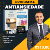 Imagem do produto PROGRAMA ANTIANSIEDADE COM TÉCNICAS DE PNL - PREMIUM