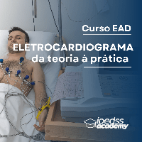 Imagem do curso Curso EAD - ELETROCARDIOGRAMA da Teoria à Prática - Certificado 180 horas.
