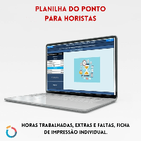 Imagem do produto Planilha controle do ponto diário para horistas