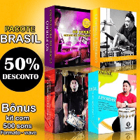 Imagem do produto PACOTE BRASIL | CURSO DE PERCUSSÃO