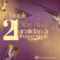 Imagem do produto E-book 21 dias da gratidão à prosperidade