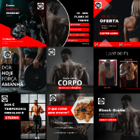 Imagem do produto Pack de Templates Fitness - Impulsione sua Presença Online e Motive sua Audiência!