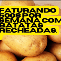 Imagem do produto Faturando 500 por semana com batatas recheadas