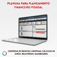 Imagem do produto Planilha para planejamento financeiro pessoal