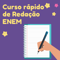 Imagem do curso CURSO RÁPIDO DE REDAÇÃO