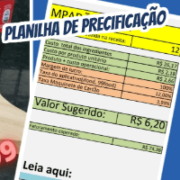 Imagem do produto Planilha precificação Dani Vieira