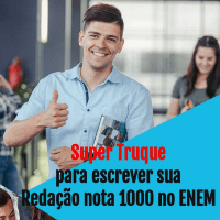 Imagem do curso Super Truque Redação NOTA MIL Enem