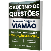 Imagem do produto Caderno de Questões da Legislação Municipal de VIAMÃO