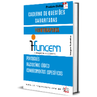 Imagem do produto CADERNO DE QUESTÕES GABARITADAS: FISIOTERAPEUTA, FUNCERN 2023