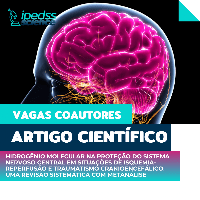 Imagem do curso Inscrição Coautor - Artigo Científico: Hidrogênio Molecular na Proteção do Sistema Nervoso Central em Situações de Isquemia-Reperfusão e Traumatismo Cranioencefálico: Uma Revisão Sistemática com Metanálise [Taxa de Publicação com DOI + Certificado]