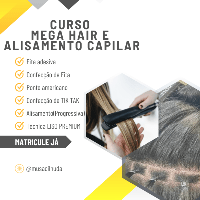 Imagem do produto Curso de Mega hair e Alisamento capilar