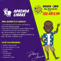 Imagem do curso Libras com Alexandro