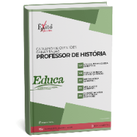 Imagem do curso CADERNO DE QUESTÕES GABARITADAS: PROFESSOR DE HISTÓRIA, EDUCA PB