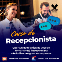 Imagem do produto Curso Recepcionista