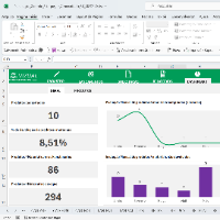 Imagem do produto Planilha de Controle de Estoque de Almoxarifado em Excel 6.0