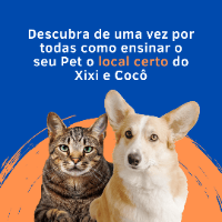 Imagem do produto Descubra o segredo para ensinar o seu pet a fazer xixi e cocô no lugar certo!