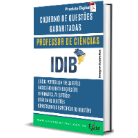 Imagem do curso CADERNO DE QUESTÕES GABARITADAS: PROFESSOR DE CIÊNCIAS, IDIB