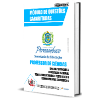 Imagem do curso MÓDULO DE QUESTÕES GABARITADAS: PROFESSOR DE CIÊNCIAS, SEE PE 2022.