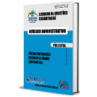 Imagem do produto CADERNO DE QUESTÕES GABARITADAS: AUXILIAR ADMINISTRATIVO, FRANCISCO SANTOS PI 2023