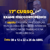 Imagem do curso 17º Curso de Exame Físico Ortopédico On-line