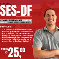 Imagem do curso Curso em Exercícios - Principais Legislações para a Secretaria de Saúde do Distrito Federal