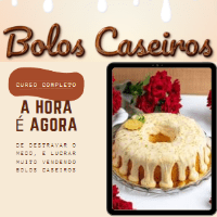 Imagem do produto CURSO DE BOLOS CASEIROS