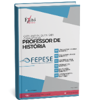 Imagem do produto CADERNO DE QUESTÕES GABARITADAS: PROFESSOR DE HISTÓRIA, FEPESE