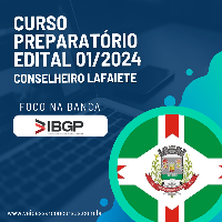 Imagem do produto Curso Preparatório - Prefeitura de Conselheiro Lafaiete | Edital  01/2024
