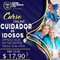 Imagem do produto CURSO DE CUIDADOR DE IDOSOS 2025 (com certificado)