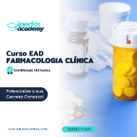 Imagem do curso Curso EAD - FARMACOLOGIA CLÍNICA - Certificado 180 horas Liberado pelo MEC