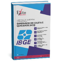 Imagem do produto CADERNO DE QUESTÕES GABARITADAS :  SUPERVISOR DE COLETA E QUALIDADE (ACQ) IBGE 2025