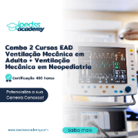 Imagem do curso Combo 2 Cursos -  Ventilação Mecânica em Adulto + Ventilação Mecânica em Neopediatria - 460 horas de Certificação