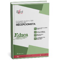 Imagem do produto CADERNO DE QUESTÕES GABARITADAS: RECEPCIONISTA, EDUCA PB