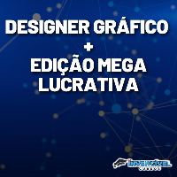 Imagem do curso DESIGNER GRÁFICO + EDIÇÃO MEGA LUCRATIVA