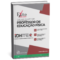 Imagem do produto CADERNO DE QUESTÕES GABARITADAS: PROFESSOR ED. FÍSICA IDHTEC