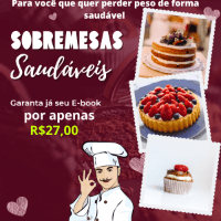 Imagem do curso Sobremesas Saudáveis