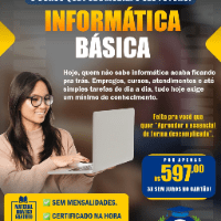 Imagem do produto CURSO DE INFORMÁTICA BÁSICA