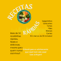 Imagem do curso E-book Receitas Culinárias Internacionais Fáceis