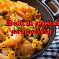 Imagem do produto Ebook de receitas para cozinhar