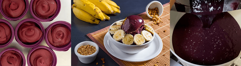 Banner superior do produto. Segue a descrição do conteúdo: Quer ter autonomia para para desenvolver e ajustar suas próprias receitas de Mix de Açaí ou Açaí Artesanal. Ou quem sabe, produzir esses produtos para distribuição? Já pensou em desenvolver uma linha zero adição de açúcar ou Base neutra para milkshakes? A Mentoria Viver de Açaí capacita você para desenvolver produtos diferenciados e lucrativos para o seu negócio ou distribuição!