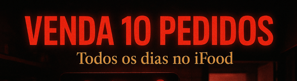Banner superior do produto. Segue a descrição do conteúdo: Método V3K – Destravando Vendas no delivery Mesmo Começando do Zero

Você criou sua loja, mas as vendas não acontecem? Já tentou de tudo, e mesmo assim não entra pedido?
O Método V3K foi feito pra você.

Com um passo a passo prático e direto, você vai aprender como ajustar sua loja pra alcançar pelo menos 10 pedidos por dia — mesmo que esteja começando do zero ou já esteja há meses sem resultado.

O que você vai aprender:
- Os 3 pilares que travam a maioria das lojas e como desbloquear
- Como montar um cardápio que converte visitas em pedidos
- Como atrair clientes, reter e gerar vendas todos os dias
- Como usar Cupons, Promoções, Entrega Grátis de forma inteligente

Ideal para:
- Donos de restaurantes que não conseguem vender bem
- Pessoas que vendem comida em casa e querem crescer no app
- Iniciantes no delivery que não sabem por onde começar.