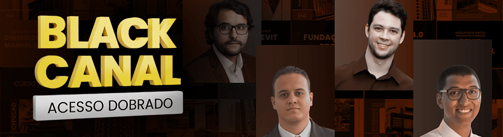 Banner superior do produto. Segue a descrição do conteúdo: Domine o Eberick 2023 e torne-se um projetista estrutural completo, unindo teoria e prática para criar projetos em concreto armado com qualidade, segurança e eficiência. Aprenda desde os conceitos fundamentais do concreto até a elaboração, análise e detalhamento de projetos estruturais, explorando todos os recursos do software líder do mercado.

Formato:

Curso online com mais de 300 videoaulas gravadas

Conteúdo prático e direto, com +30 horas de aulas

Material de apoio: planilhas, arquivos, tabelas e softwares para teste

Certificado digital de 120 horas

Suporte direto com especialista

Acesso por 12 meses, com possibilidade de renovação

Garantia de 7 dias

Por que vale a pena?

Mais do que um simples curso de software, o Eberick 4.0 do Canal da Engenharia ensina o que está por trás dos cálculos, detalha cada etapa do projeto estrutural e mostra como evitar erros comuns. Você aprende a configurar o programa, lançar, analisar e dimensionar estruturas, gerar pranchas, interpretar avisos e corrigir falhas. O curso inclui aulas extras sobre fundações, muros de arrimo, reservatórios e piscinas, além de exemplos práticos de projetos reais. Ideal para quem quer entregar projetos com mais qualidade, rapidez e se destacar em um mercado cada vez mais concorrido.