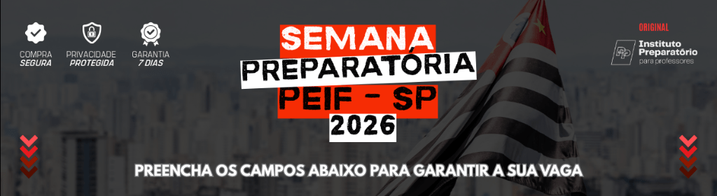 Área VIP - Imersão PRÉ-EDITAL PEIF/SP