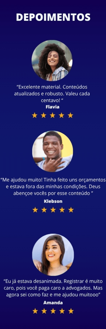 Banner lateral do produto. Segue a descrição do conteúdo: Manual do Registro de Marcas 2025 — o guia essencial para quem deseja registrar sua própria marca de forma simples, prática e segura. Aprenda passo a passo desde a busca inicial até a emissão do certificado de registro no INPI. Tudo atualizado com as normas, prazos e procedimentos vigentes para 2025.
